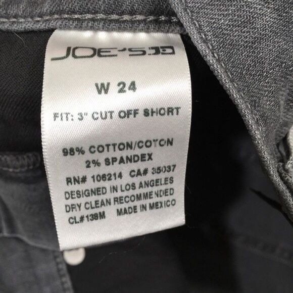 $148 JOE’S CUT OFF DENIM EASTON SHORT NWT - Picture 6 of 14